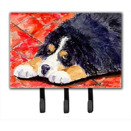 Carolines Treasures Carolines Treasures SS8842TH68 Bernese Mountain Dog Leash Holder Or Key Hook SS8842TH68